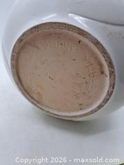 MaxSold Auction: White Glazed Ceramic Planter / Jardiniere Stamped "England" - Victoria (British Columbia, Canada) PARTNER MANAGED Estate Sale Online Auction - Hillside Avenue