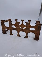 MaxSold Auction: Wooden Tabletop Wine/Bottle Rack - 8 Bottle Capacity - Victoria (British Columbia, Canada) PARTNER MANAGED Estate Sale Online Auction - Hillside Avenue