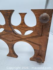 MaxSold Auction: Wooden Tabletop Wine/Bottle Rack - 8 Bottle Capacity - Victoria (British Columbia, Canada) PARTNER MANAGED Estate Sale Online Auction - Hillside Avenue