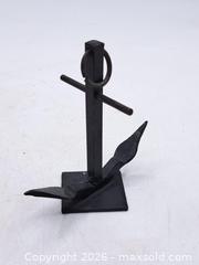 MaxSold Auction: Wrought Iron Decorative Miniature Anchor, 6 in Height - Victoria (British Columbia, Canada) PARTNER MANAGED Estate Sale Online Auction - Hillside Avenue