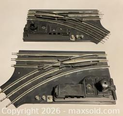 MaxSold Auction: Lionel O Gauge model # 1122 Manual Turnouts, Left & Right (2 pcs) - Norwood (Pennsylvania, USA) SELLER MANAGED Downsizing Online Auction - Martin Lane