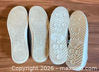 MaxSold Auction: Lot of 2 Pairs Women's Size 8.5 Sneakers — Puma & Steve Madden - Norwood (Pennsylvania, USA) SELLER MANAGED Downsizing Online Auction - Martin Lane