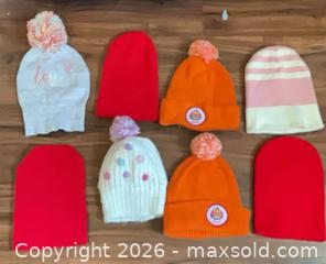 MaxSold Auction: Lot of 5-9 Kids & Teen Beanie Knit Hats, Mixed Colors - Norwood (Pennsylvania, USA) SELLER MANAGED Downsizing Online Auction - Martin Lane