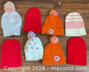 MaxSold Auction: Lot of 5-9 Kids & Teen Beanie Knit Hats, Mixed Colors - Norwood (Pennsylvania, USA) SELLER MANAGED Downsizing Online Auction - Martin Lane