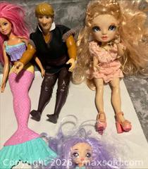 MaxSold Auction: Mixed Lot of 6 Fashion and Character Dolls - Norwood (Pennsylvania, USA) SELLER MANAGED Downsizing Online Auction - Martin Lane