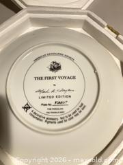 MaxSold Auction: Pair of Decorative Porcelain Collector Plates with Gilt Rim - Norwood (Pennsylvania, USA) SELLER MANAGED Downsizing Online Auction - Martin Lane