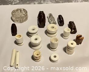 MaxSold Auction: Porcelain/Ceramic Electrical Insulators Lot (11-20 pcs) - Norwood (Pennsylvania, USA) SELLER MANAGED Downsizing Online Auction - Martin Lane