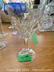 MaxSold Auction: Assorted Crystal Wine Glasses  - Toronto (Ontario, Canada) PARTNER MANAGED Estate Sale Online Auction - Cortleigh Boulevard 