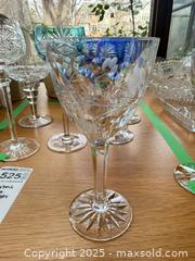 MaxSold Auction: Assorted Crystal Wine Glasses  - Toronto (Ontario, Canada) PARTNER MANAGED Estate Sale Online Auction - Cortleigh Boulevard 