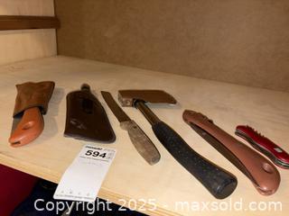 MaxSold Auction:  Cutting Tools: Hatchet, Fixed-Blade & Folding Cutter - Toronto (Ontario, Canada) PARTNER MANAGED Estate Sale Online Auction - Cortleigh Boulevard 