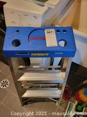MaxSold Auction: Featherlite 3-Step Aluminum Step Ladder And Cleaning Supplies - Toronto (Ontario, Canada) PARTNER MANAGED Estate Sale Online Auction - Cortleigh Boulevard 