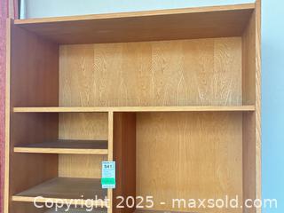 MaxSold Auction: Mid-Century Modern Tall Media/Entertainment Unit, Oak Veneer - Toronto (Ontario, Canada) PARTNER MANAGED Estate Sale Online Auction - Cortleigh Boulevard 