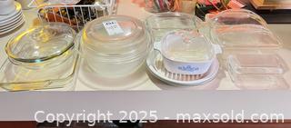MaxSold Auction: Mixed Pyrex, Anchor, and Corning Ware Bakeware/ Casserole Dishes - Toronto (Ontario, Canada) PARTNER MANAGED Estate Sale Online Auction - Cortleigh Boulevard 