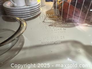 MaxSold Auction: Mixed Pyrex, Anchor, and Corning Ware Bakeware/ Casserole Dishes - Toronto (Ontario, Canada) PARTNER MANAGED Estate Sale Online Auction - Cortleigh Boulevard 