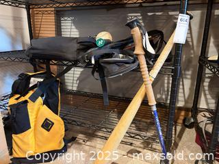 MaxSold Auction: Mixed Sports Lot: Backpack, Badminton Rackets, Baseball Gear, Cane - Toronto (Ontario, Canada) PARTNER MANAGED Estate Sale Online Auction - Cortleigh Boulevard 