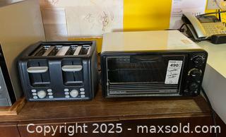 MaxSold Auction: Oster 4-Slice Toaster & Hamilton Beach Toaster Oven - Toronto (Ontario, Canada) PARTNER MANAGED Estate Sale Online Auction - Cortleigh Boulevard 