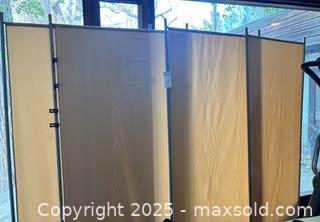 MaxSold Auction: Set of 4 Beige Fabric Room Divider Panels - Toronto (Ontario, Canada) PARTNER MANAGED Estate Sale Online Auction - Cortleigh Boulevard 