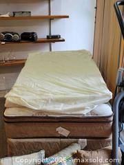 MaxSold Auction: Single (Twin) Mattress, Box Spring & Metal Frame Set  - Toronto (Ontario, Canada) PARTNER MANAGED Estate Sale Online Auction - Cortleigh Boulevard 