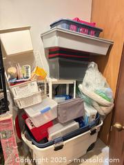 MaxSold Auction: Storage Bins and Organizers - Toronto (Ontario, Canada) PARTNER MANAGED Estate Sale Online Auction - Cortleigh Boulevard 