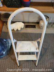 MaxSold Auction: Two-Step Folding Metal Step Stool and 12" Desk Fan - Toronto (Ontario, Canada) PARTNER MANAGED Estate Sale Online Auction - Cortleigh Boulevard 