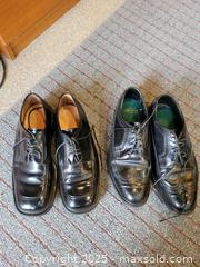 MaxSold Auction: Two Pairs Black Shoes by Italian Makers, US Size 10 - Toronto (Ontario, Canada) PARTNER MANAGED Estate Sale Online Auction - Cortleigh Boulevard 