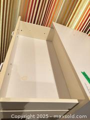 MaxSold Auction: White 5-Drawer Laminate Dresser / Chest - Toronto (Ontario, Canada) PARTNER MANAGED Estate Sale Online Auction - Cortleigh Boulevard 