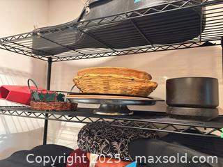 MaxSold Auction: Wicker Baskets and Metal Serving Pieces - Toronto (Ontario, Canada) PARTNER MANAGED Estate Sale Online Auction - Cortleigh Boulevard 