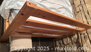MaxSold Auction: Wood Single/Twin Bed Frame with Slat Platform - Toronto (Ontario, Canada) PARTNER MANAGED Estate Sale Online Auction - Cortleigh Boulevard 