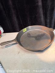 MaxSold Auction: 12" CAST IRON SKILLET. NEW NEVER USED - Hamilton (Ontario, Canada) SELLER MANAGED Estate Sale Online Auction - St. Clair Avenue