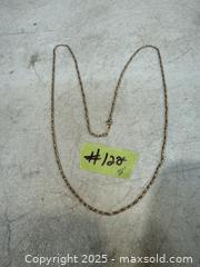 MaxSold Auction: 18K (750 MARKED) 28&#34; LONG GOLD CHAIN. - Hamilton (Ontario, Canada) SELLER MANAGED Estate Sale Online Auction - St. Clair Avenue