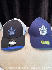 MaxSold Auction: 2 TORONTO MAPLE LEAFS CAPS. NEW - Hamilton (Ontario, Canada) SELLER MANAGED Estate Sale Online Auction - St. Clair Avenue