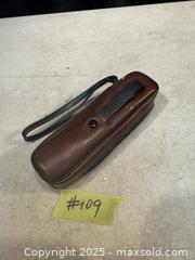 MaxSold Auction: A VTG. TASCO SOLID BRASS &#38; LEATHER POCKET TELESCOPE. NIB - Hamilton (Ontario, Canada) SELLER MANAGED Estate Sale Online Auction - St. Clair Avenue