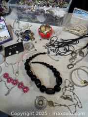 MaxSold Auction: BIG LOT OF COSTUME JEWELLERY SOME STERLING SILVER. - Hamilton (Ontario, Canada) SELLER MANAGED Estate Sale Online Auction - St. Clair Avenue
