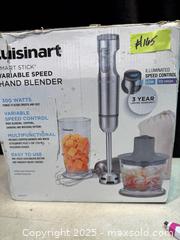 MaxSold Auction: CUISINART S.S. HAND BLENDER. NIB - Hamilton (Ontario, Canada) SELLER MANAGED Estate Sale Online Auction - St. Clair Avenue