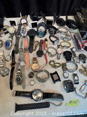 MaxSold Auction: LARGE LOT OF WATCHES ALL AS FOUND AS IS. - Hamilton (Ontario, Canada) SELLER MANAGED Estate Sale Online Auction - St. Clair Avenue