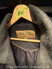 MaxSold Auction:    MEN&#39;S WINTER COAT CASHMERE &#38; WOOL ADOLFO SIZE L.                                                                                                    - Hamilton (Ontario, Canada) SELLER MANAGED Estate Sale Online Auction - St. Clair Avenue
