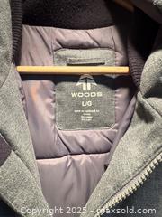 MaxSold Auction: MEN&#39;S WINTER JACKET. WOODS SIZE L. HAS A HOOD. - Hamilton (Ontario, Canada) SELLER MANAGED Estate Sale Online Auction - St. Clair Avenue