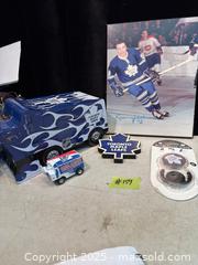 MaxSold Auction: TORONTO MAPLELEAFS NHL ZAMBONI TIN BANK, PRINT AND MORE. - Hamilton (Ontario, Canada) SELLER MANAGED Estate Sale Online Auction - St. Clair Avenue