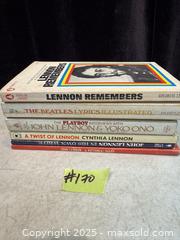 MaxSold Auction: VTG. BOOKS ON JOHN LENNON & THE BEATLES. - Hamilton (Ontario, Canada) SELLER MANAGED Estate Sale Online Auction - St. Clair Avenue