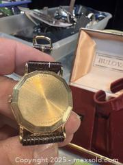 MaxSold Auction: VTG BULOVA 14 K GOLD WATCH WITH ORIGINAL CASE. - Hamilton (Ontario, Canada) SELLER MANAGED Estate Sale Online Auction - St. Clair Avenue