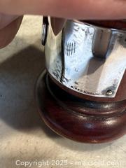 MaxSold Auction: VTG. WOOD GAVEL STERLING SILVER PLATE. - Hamilton (Ontario, Canada) SELLER MANAGED Estate Sale Online Auction - St. Clair Avenue
