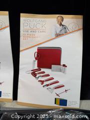MaxSold Auction: WOLFGANG PUCK 12 PIECEGARNISHING SET. NIB. - Hamilton (Ontario, Canada) SELLER MANAGED Estate Sale Online Auction - St. Clair Avenue