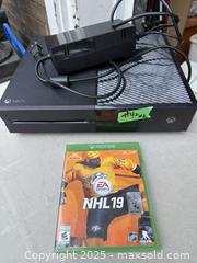 MaxSold Auction: XBOX ONE WITH POWER SUPPLY UNIT &#38; NHL19 GAME.  - Hamilton (Ontario, Canada) SELLER MANAGED Estate Sale Online Auction - St. Clair Avenue