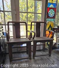 MaxSold Auction: Antique chinese chairs  - Toronto (Ontario, Canada) SELLER MANAGED Commercial Liquidation Online Auction - Revlis Crescent
