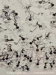 MaxSold Auction: Art work with frame  - Toronto (Ontario, Canada) SELLER MANAGED Commercial Liquidation Online Auction - Revlis Crescent