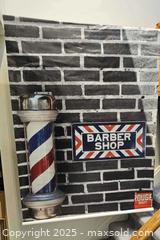MaxSold Auction: Barber shop banner  - Toronto (Ontario, Canada) SELLER MANAGED Commercial Liquidation Online Auction - Revlis Crescent