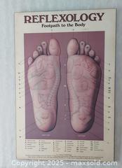 MaxSold Auction: Foot massage poster  - Toronto (Ontario, Canada) SELLER MANAGED Commercial Liquidation Online Auction - Revlis Crescent