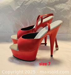 MaxSold Auction: High heels platform  - Toronto (Ontario, Canada) SELLER MANAGED Commercial Liquidation Online Auction - Revlis Crescent