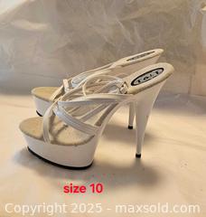 MaxSold Auction: High heels platform shoes  - Toronto (Ontario, Canada) SELLER MANAGED Commercial Liquidation Online Auction - Revlis Crescent