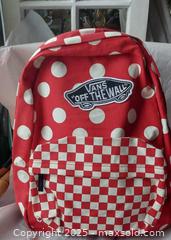 MaxSold Auction: Vans back pack  - Toronto (Ontario, Canada) SELLER MANAGED Commercial Liquidation Online Auction - Revlis Crescent